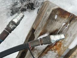 Tellefsdal V-plough high w/ new steel. 3 meters