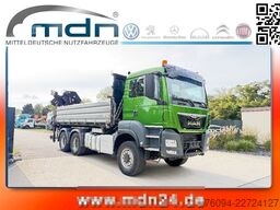 MAN TGS 33.480 6x6 KRAN abstattelb. 19m Kipper Bordm