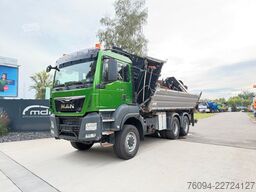 MAN TGS 33.480 6x6 KRAN abstattelb. 19m Kipper Bordm