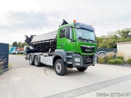 MAN TGS 33.480 6x6 KRAN abstattelb. 19m Kipper Bordm