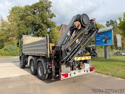 MAN TGS 33.480 6x6 KRAN abstattelb. 19m Kipper Bordm