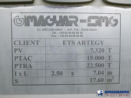 Volvo FL 280 4X2 fuel tank 13.8 m3 / 4 comp / ADR 13-...