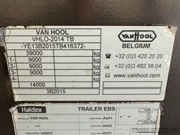 Van Hool 20FT/30FT ADR CHASSIS / empty weight: 3.500kg /...