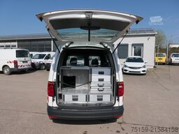 Furgoneta Volkswagen Caddy 1.6 TDI BMT Klima Tempomat Werkstatteinbauten