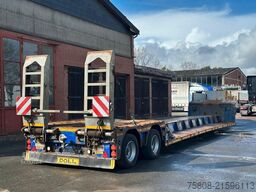 DOLL Tieflader Forstmaschinen Lenk Funk Rampe