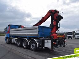 VOLVO FH 500 8x4 Heckkran Epsilon Bordmatik Kipper