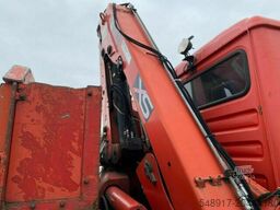 MAN ME18.284 mit Kran Not Aus Hiab 122B