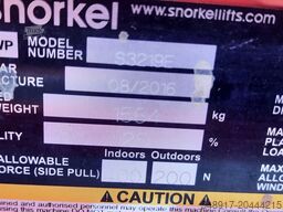 Snorkel S3219E Hebebühne