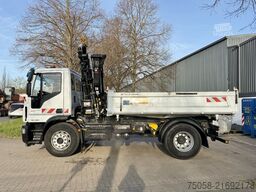 Iveco 180E - 80 TKm - EURO6 - Kipper - Kran
