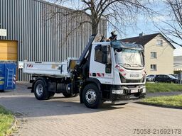 Iveco 180E - 80 TKm - EURO6 - Kipper - Kran