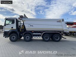 MAN TGS 41.400 8X4 20m3 KH Kipper Tarpaulin Automat...