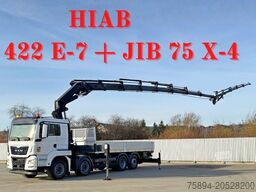 MAN TGS 35.440* HIAB 422 E-7 + JIB 75 X-4 + FUNK