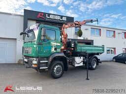 MAN TGM 18.280 4x4BB*Terex-Kran*Meiller-Kipper*