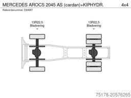 Mercedes-Benz AROCS 2045 AS (cardan)+KIPHYDR.