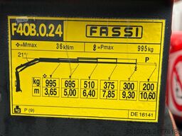 Iveco Daily 35-160 3,5t Fassi Crane Krane
