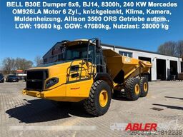 BELL B 30 E Dumper 6x6 knickgelenkt Kamera TOP