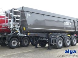 SCHMITZ CARGOBULL SKI 24 SL 7.2, Stahl, 28m³, Luft-Lift, Rollplane