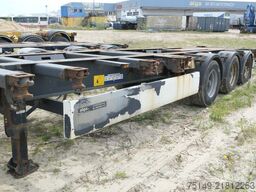KRONE SD, 2x20/1x20/1x30/1x40 Fuß Container, Luft-Lift