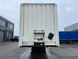 Krone SD / Closed Box / Dhollandia / 1x Lift Axle