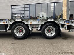 Humbaur 3-assige aanhangwagen met oprijrampen