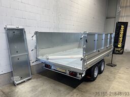 Böckmann DK-AL 3218/35 P Blechaufs+Netz Dreiseitenkipper