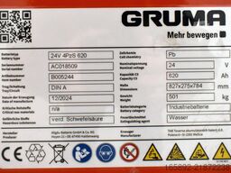 GRUMA 24 Volt 4 PzS 620 Ah