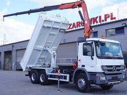 Mercedes-Benz Actros 2641 6×4 E5 / Crane / Dumper