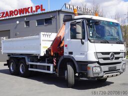 Mercedes-Benz Actros 2641 6×4 E5 / Crane / Dumper