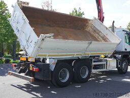 Mercedes-Benz Arocs 2636 / 6x4 / HDS Fassi / 3-Way Tip