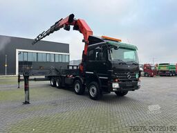 Mercedes-Benz Actros 4144 8x4 Palfinger PK 85002 9x hydr winc...