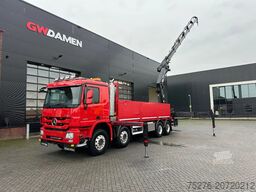 Mercedes-Benz Actros 4151 V8 8x4 Hiab 477 E-6, Winch Euro 5