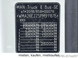 MAN 33.470 6x4  Meiller Bordmatik/mieten,mietkaufen