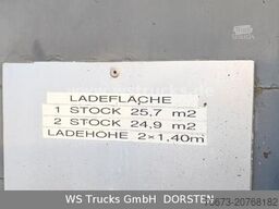 MENKE-JANZEN 2 Stock Viehauflieger | Spindel