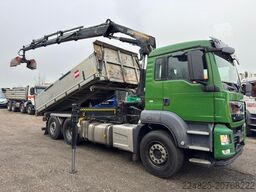 MAN TGS 26.360 Dreiseitenkipper + Hiab X-HIDUO 188