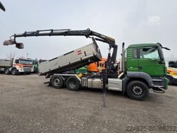 MAN TGS 26.360 Dreiseitenkipper + Hiab X-HIDUO 188