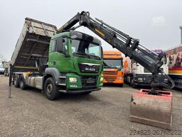 MAN TGS 26.360 Dreiseitenkipper + Hiab X-HIDUO 188