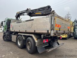 MAN TGS 26.360 Dreiseitenkipper + Hiab X-HIDUO 188