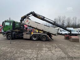 MAN TGS 26.360 Dreiseitenkipper + Hiab X-HIDUO 188