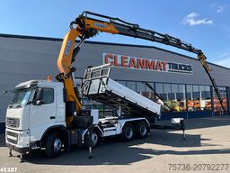 Volvo FH 500 8x4 Effer 65 Tonmeter laadkraan + Fly-Jib