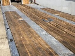 Möslein T 3-6,60 VB 3 Achs Tieflader- Anhänger, Luftgefedert, Verbreiterung