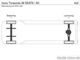 Isuzu Turquoise  36 SEATS / AC