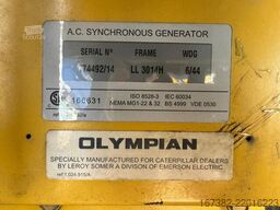 Olympian GEP165 150kVA Generator set on trailer