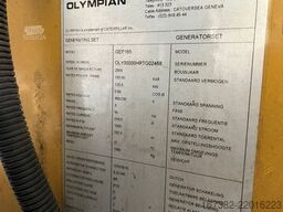 Olympian GEP165 150kVA Generator set on trailer