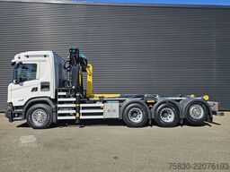 Scania G460 8x4*4 XT / PALFINGER EPSILON Q200 KRAAN + ...