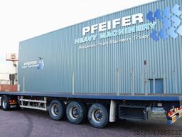 Groenewegen DRO-12-27 3 Axle Trailer, 32t Capacity, BPW Axles