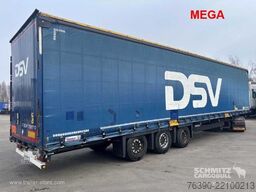Odprta polprikolica s ponjavo Schmitz Cargobull Semitrailer Curtainsider Mega