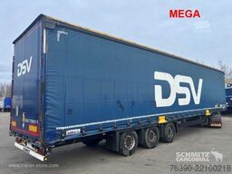 Odprta polprikolica s ponjavo Schmitz Cargobull Semitrailer Curtainsider Mega