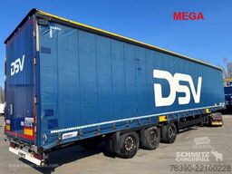 Odprta polprikolica s ponjavo Schmitz Cargobull Semitrailer Curtainsider Mega