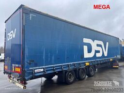 Odprta polprikolica s ponjavo Schmitz Cargobull Semitrailer Curtainsider Mega