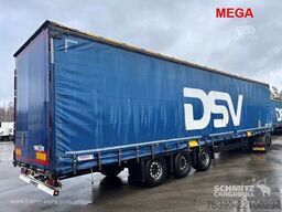 Odprta polprikolica s ponjavo Schmitz Cargobull Semitrailer Curtainsider Mega